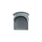 Manhattan Comfort Reine Faux Leather Dining Chair in Pebble Grey- Set of 4 2-DC007-PE - alternate 3